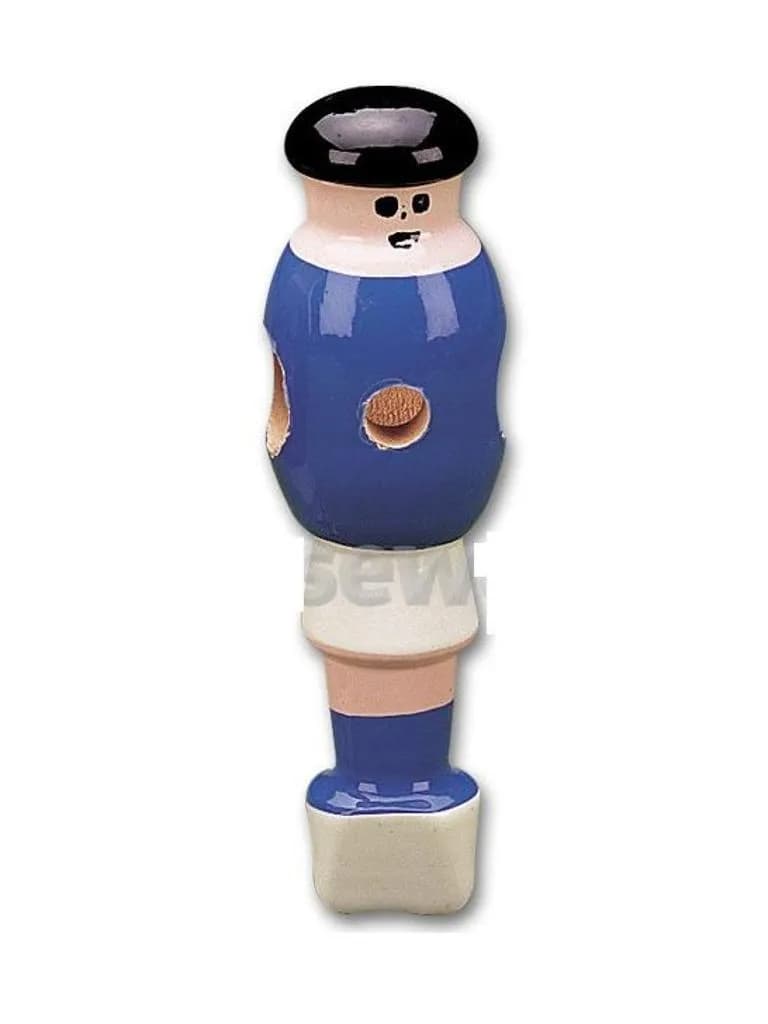 Art. F2.03.01.6022B    Kickerfiguren Kickerpuppen Holz Blau
