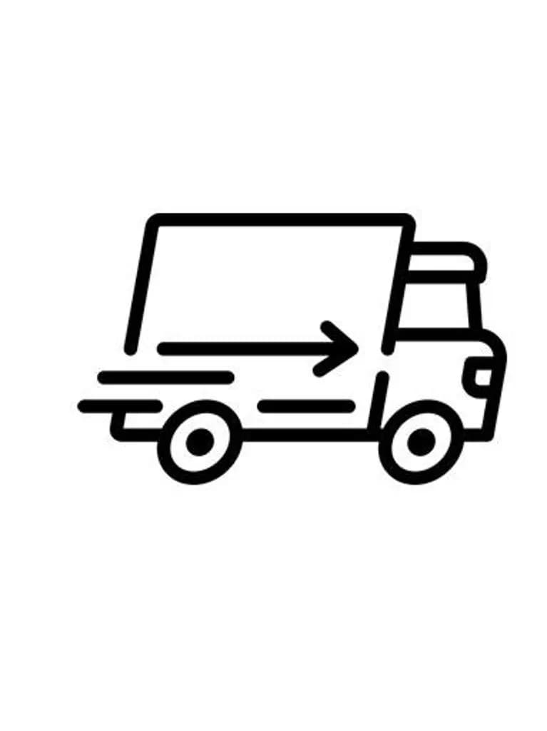 Lieferung mit Transporter