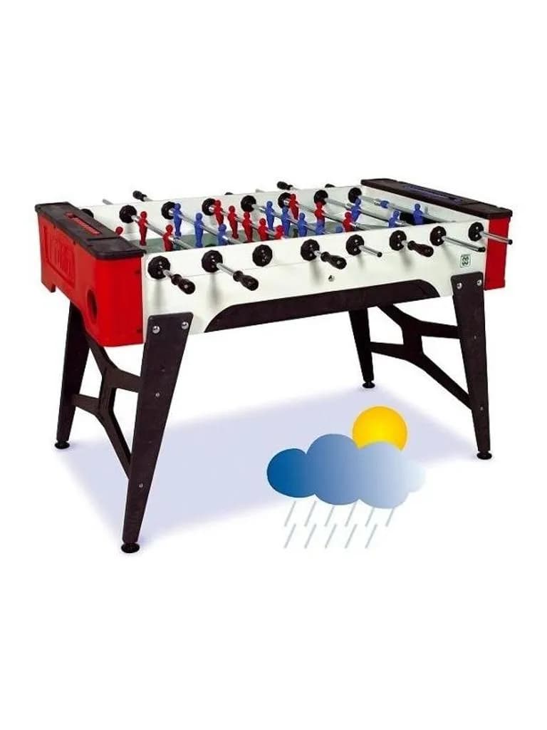 Art. L.S-3446-Safety   Fussballtisch wetterfest F1 Storm Teleskopstangen