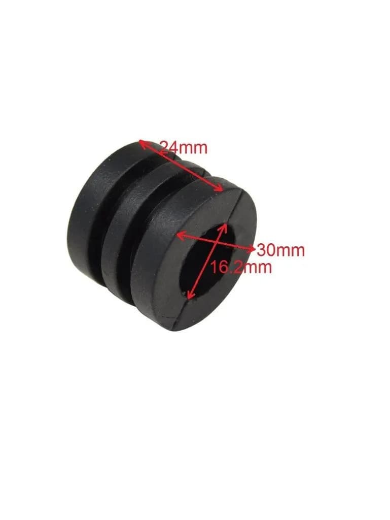 Art. F2.04.05.6044-SET   Satz Gummipuffer Top Vario 24x16mm 16 Stk