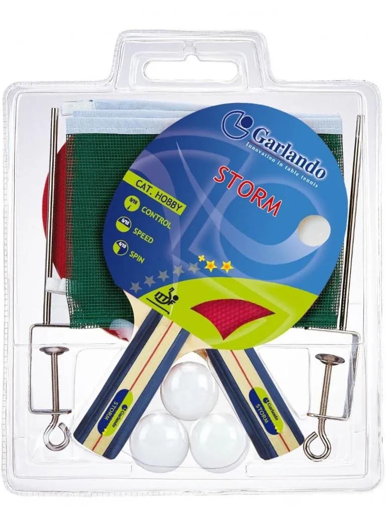 Art. B7.02.01.553   Tischtennis Schläger-Set "Storm Plus"