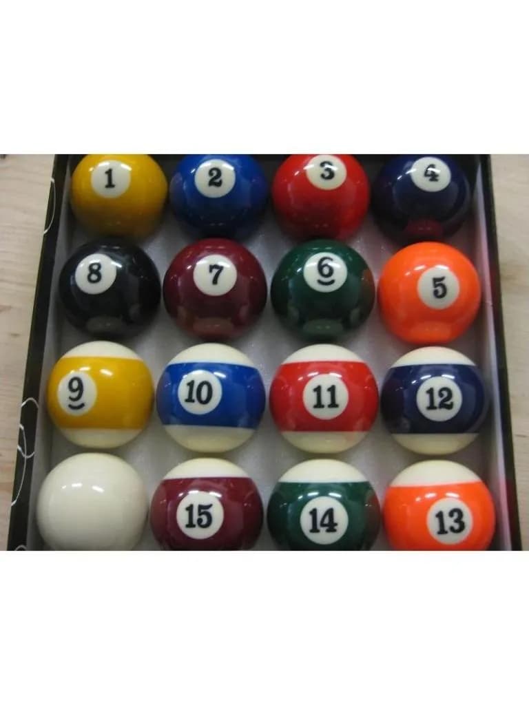 Art. B5.01.01.22S   Billardbälle-Set ø 57,2mm