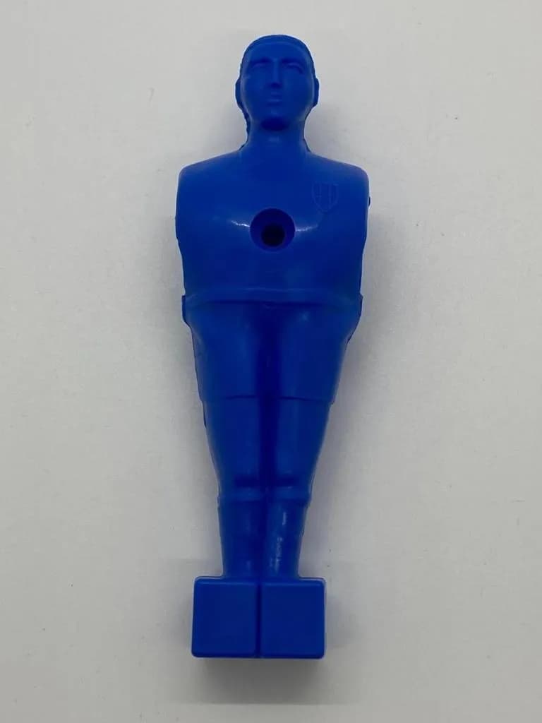 Art. F2.03.03.13001EB    Kickerfiguren Universal Blau eckige Füsse