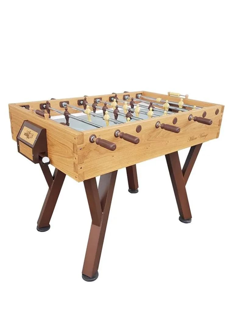 Tischfussballtisch "Milano Vintage" Eichenholz