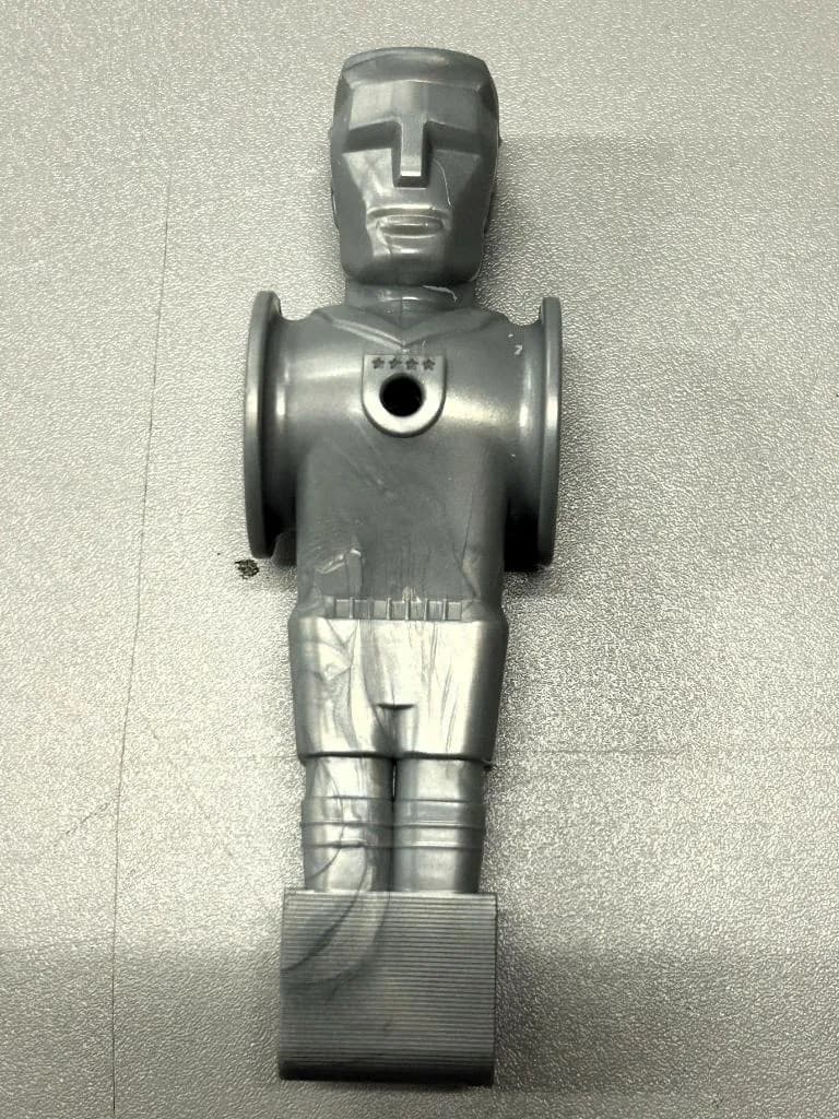 Art. F2.03.05.P40G    Kickerfiguren Kickerpuppen Ullrich mit Gewicht Grau