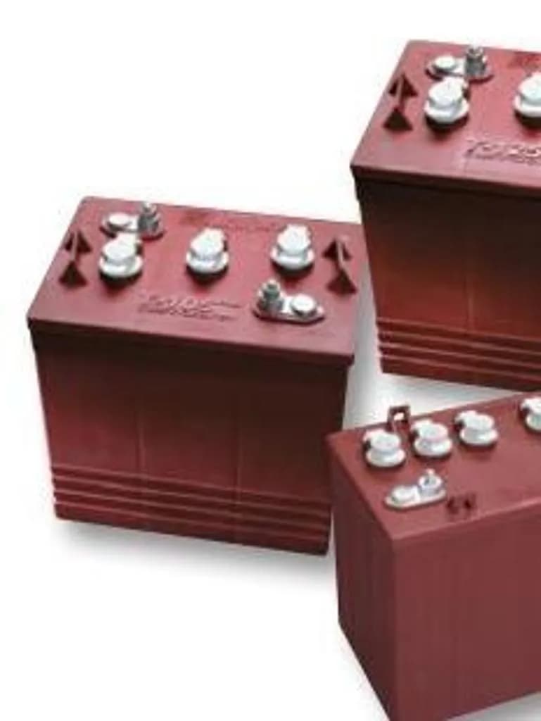 Art. Bull_Bloc_197   Batterie für Elektroeisenbahn oder Hebebühnen.