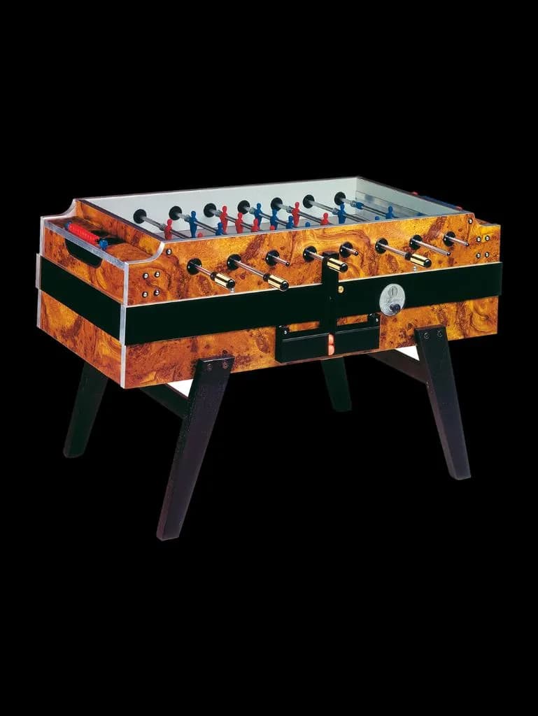 Art. A-6CDUC   Fussballtisch Garlando Coperto Deluxe mit Glasabdeckung