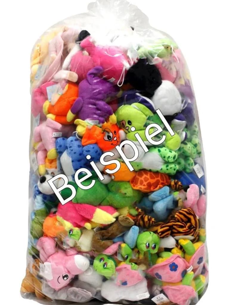 Art. GLR.2343.150   Plüschtiere im Sack 150 Stck.