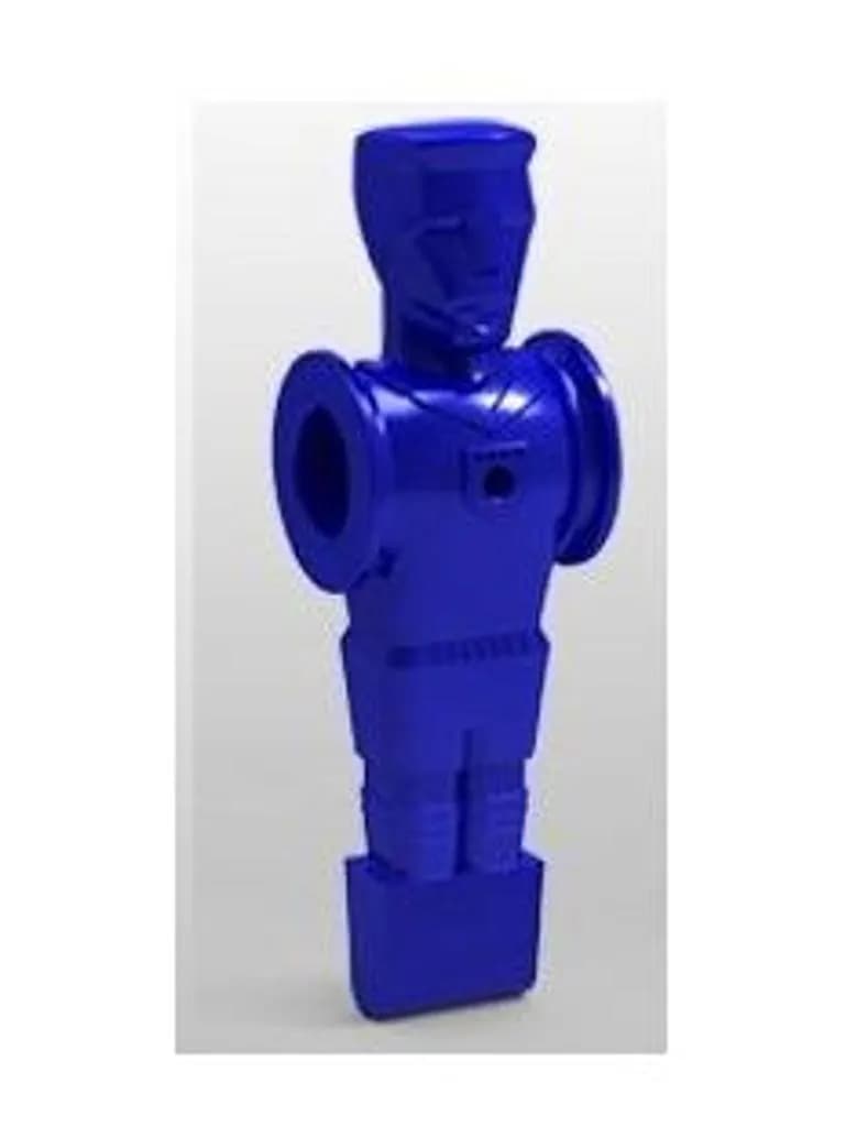 Art. F2.03.05.P40B Kickerfiguren Kickerpuppen Ullrich mit Gewicht Blau