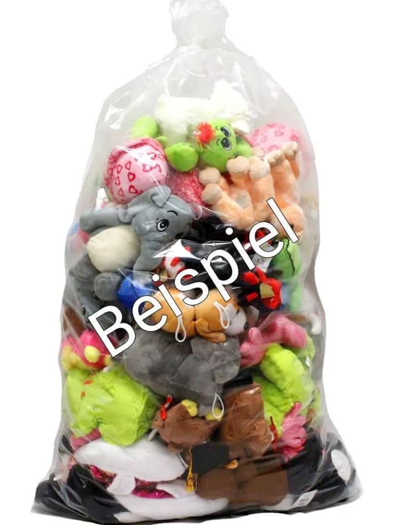 Art. GLR.2343.80 Plüschtiere im Sack 80 Stck.