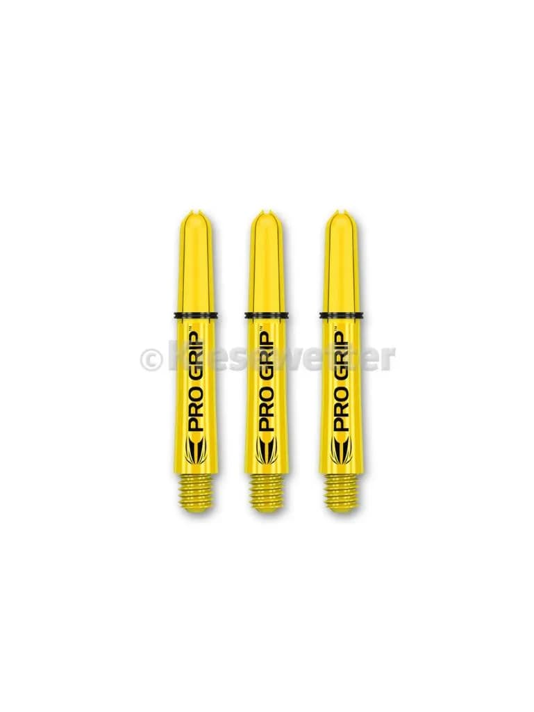 Schaft-Set Nylon Pro Grip Gelb 3,4