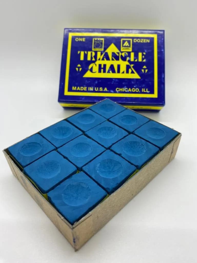Art. B3.05.04.7001b Billardkreide Triangel blau