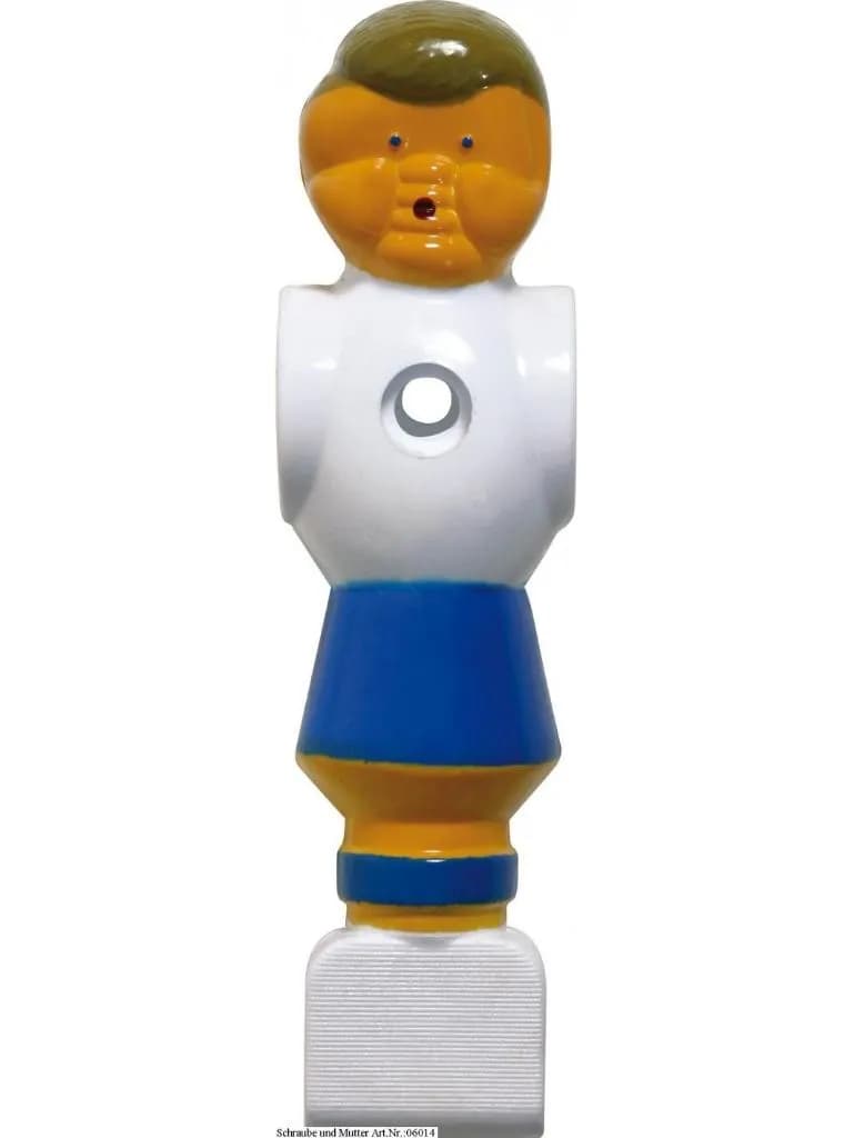 Art. F2.03.02.411B Kickerfiguren Kickerpuppen PVC Blau 13mm