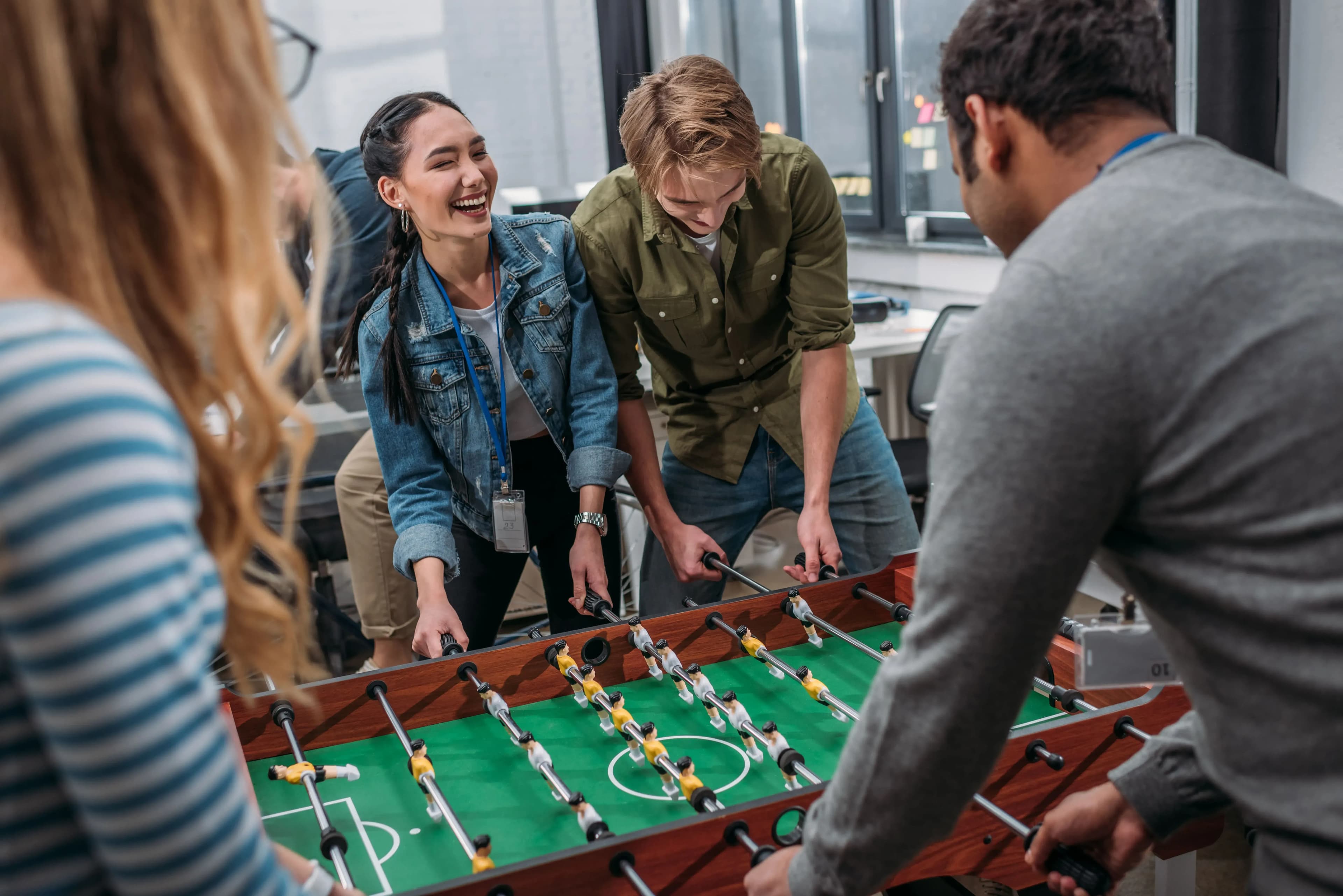 Hochwertige Tischfußballtische